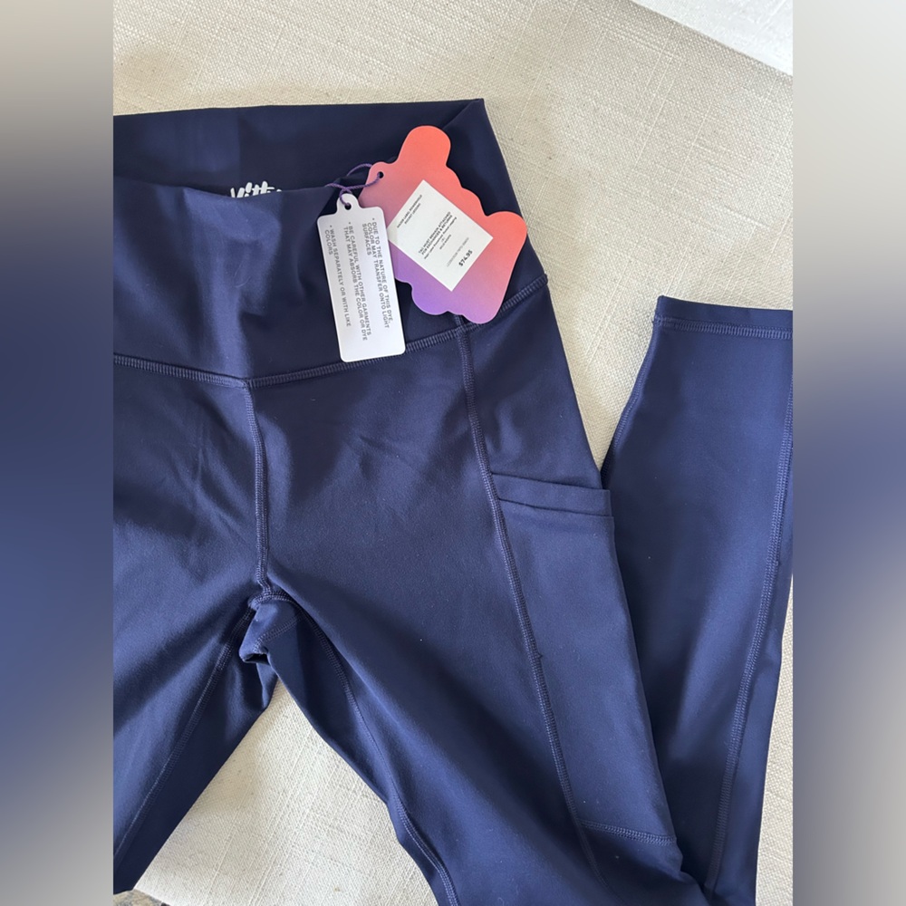 NWT YITTY Deep Blue Leggings Fabletics